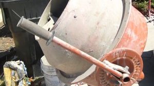 Cement mixer I purchased from craiglist.